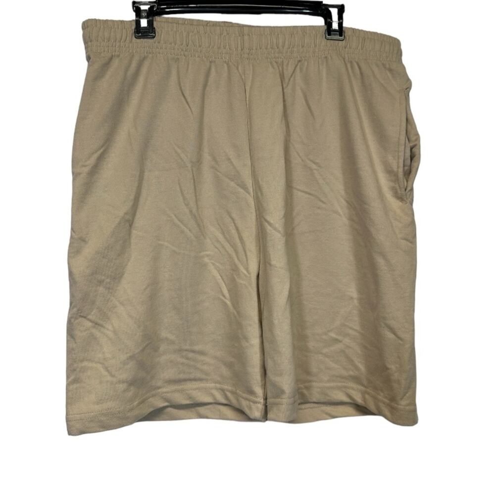 Pretty Little Thing Tan High Rise Pull On Shorts Size 6